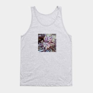 Purple leaves tropical mood Tank Top